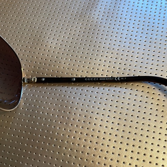 Authentic Gucci Gold Rim Gladiator Sunglasses - Picture 7 of 16